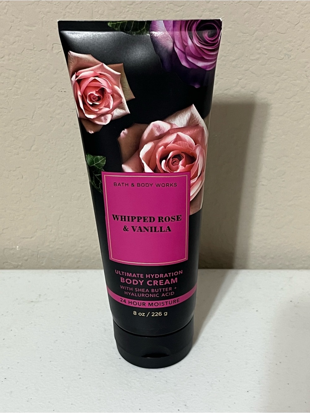 Bath and Body Works Whipped Rose & Vanilla Body Cream 8 Oz